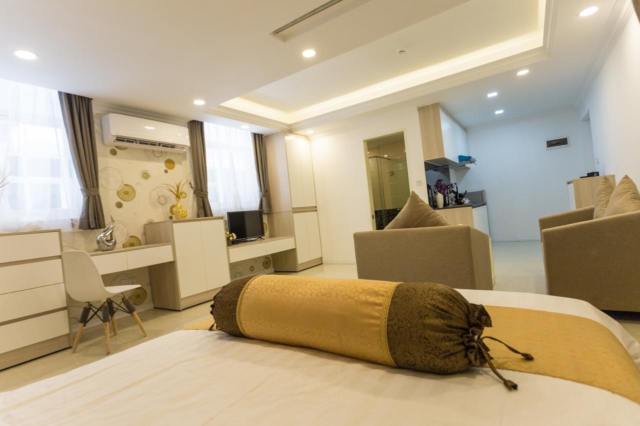 ซีเอ แอนด์ เอสเอ เซอร์วิซด์ อพาร์ตเมนต์ Hotel พนมเปญ ภายนอก รูปภาพ